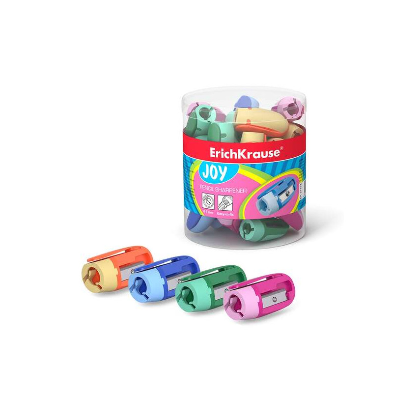 ErichKrause Joy Sacapuntas de Plastico Compatible - 4,07€