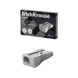 ErichKrause Ferro Sacapuntas de Aluminio con Agarre