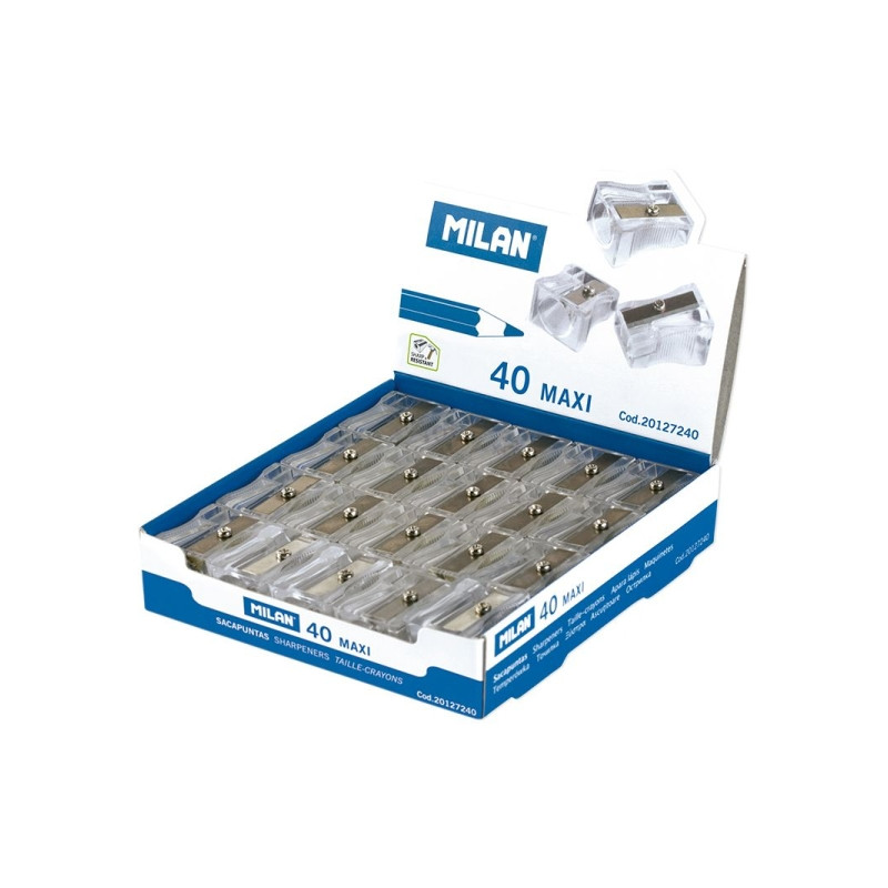 Milan Maxi Sacapuntas de 1 Orificio Compatible - 6,29€
