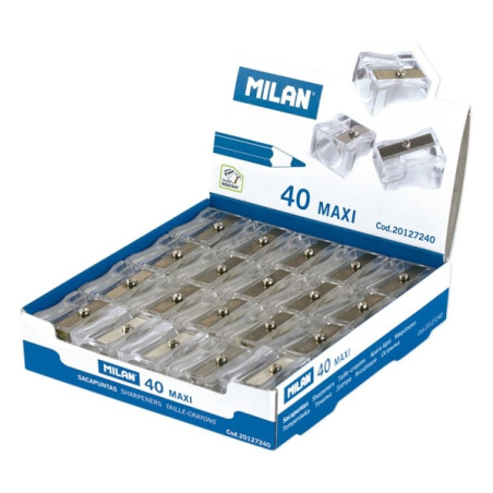 Milan Maxi Sacapuntas de 1 Orificio Compatible - 6,29€
