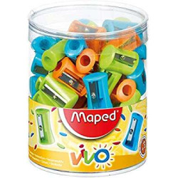 Maped Vivo Sacapuntas de Plastico con 1 Orificio - 16,34€