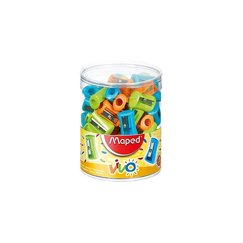 Maped Vivo Sacapuntas de Plastico con 1 Orificio - 16,34€