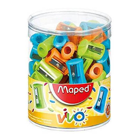 Maped Vivo Sacapuntas de Plastico con 1 Orificio - 16,34€