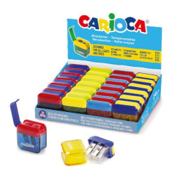 Carioca Expositor con 24 Minisacapuntas de 2 Orificios con