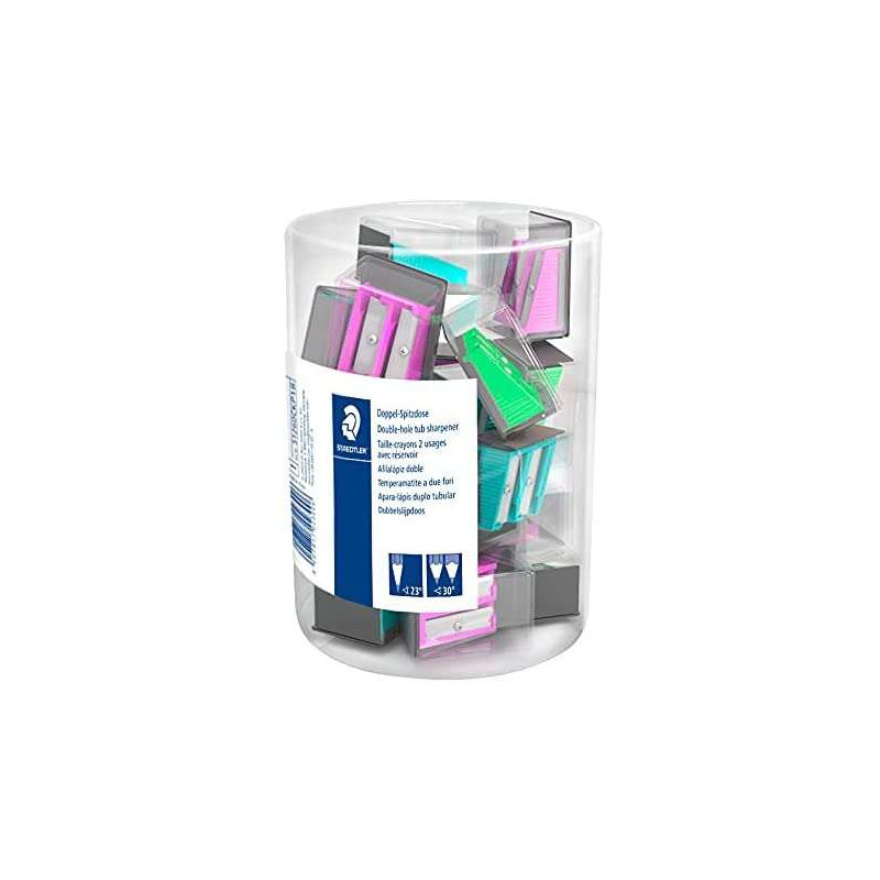Staedtler Expositor con 18 Sacapuntas de Plastico - 19,66€