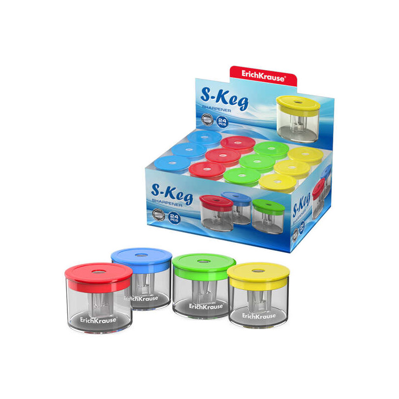 ErichKrause S-Keg Sacapuntas con Deposito Compatible - 4,07€