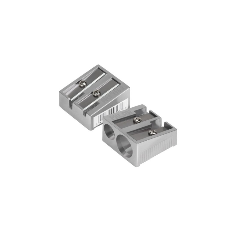 Milan Sacapuntas de 2 Orificios Aluminio Compatible - 7,74€