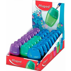 Maped Shaker Sacapuntas de 1 Orificio con Deposito de Gran