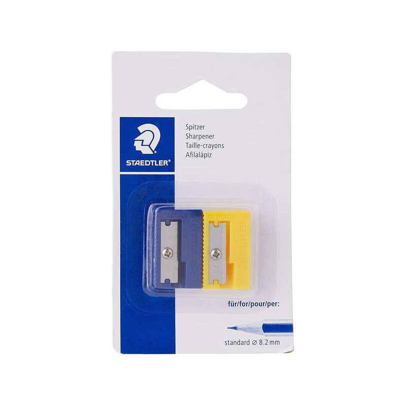 Staedtler Pack de 2 Sacapuntas de Plastico - 1,13€