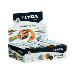 Lyra Graduate Sacapuntas Doble de Madera Compatible - 26,72€
