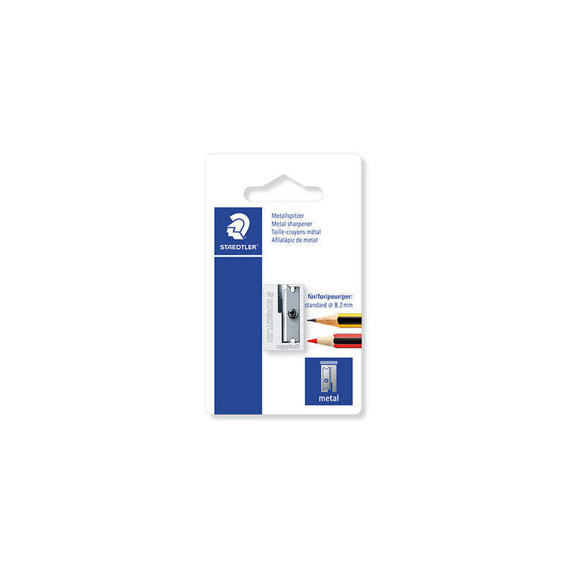 Staedtler 510 10 Sacapuntas Metalico con Cuchilla de Metal