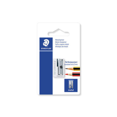 Staedtler 510 10 Sacapuntas Metalico con Cuchilla de Metal