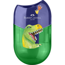 Faber-Castell Dinosaurio Sacapuntas de 2 Orificios con