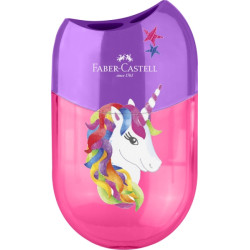 Faber-Castell Unicornio Sacapuntas de 2 Orificios con