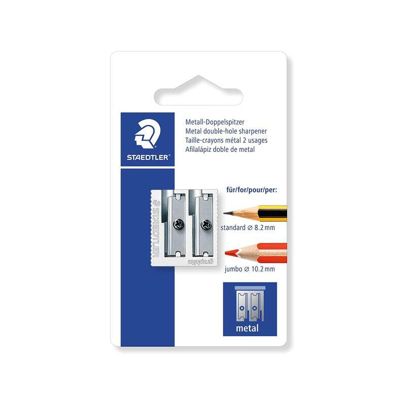 Staedtler Sacapuntas Metalico con Cuchilla de Metal - 2,17€