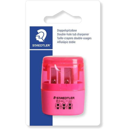 Staedtler Sacapuntas Doble Uso con Deposito - 2,40€