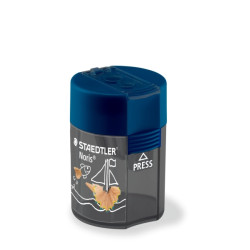 Staedtler 512 F Sacapuntas de 2 Orificios con Deposito 