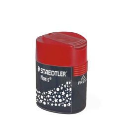 Staedtler 512 F Sacapuntas de 2 Orificios con Deposito 