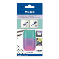 Milan Compact Sunset Afilaborra Compact con 2 Gomas de