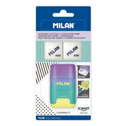Milan Compact Sunset Afilaborra Compact con 2 Gomas de