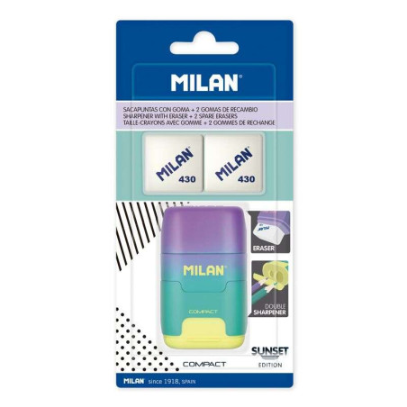 Milan Compact Sunset Afilaborra Compact con 2 Gomas de