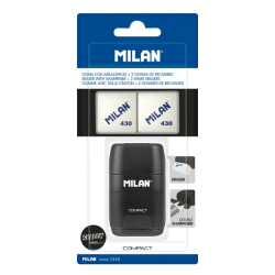 Milan Compact Shadow Afilaborra Negro Compatible - 3,22€