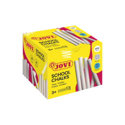 Jovi Classcolor Caja de 100 Tizas Antipolvo Blancas