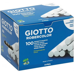 Giotto Robercolor Pack de 100 Tizas Redondas