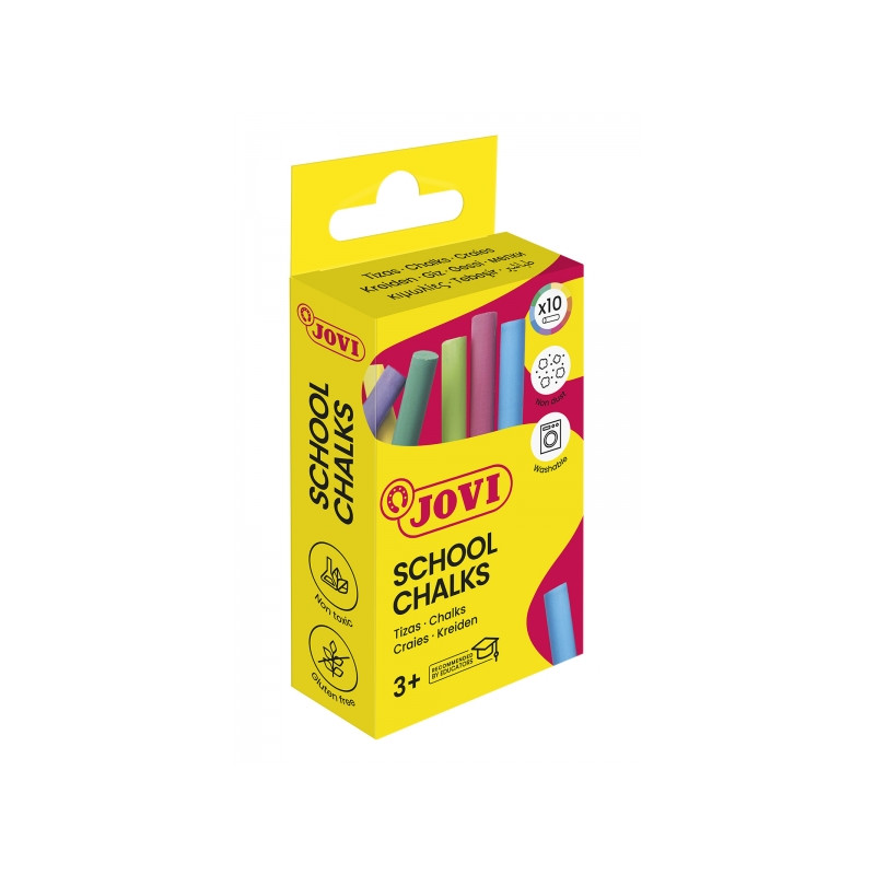 Jovi School Chalks Caja de 10 Tizas