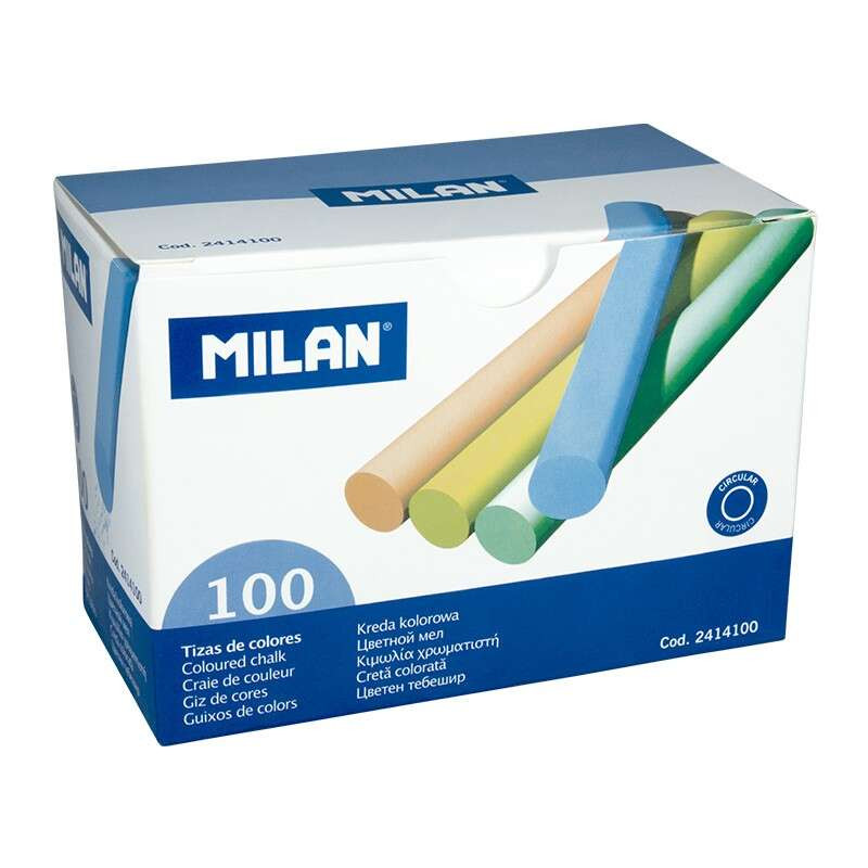 Milan Pack de 100 Tizas Surtido
