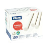 Milan Pack de 100 Tizas Blanco