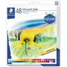 Staedtler 2430 Pack de 48 Tizas Pastel Suave