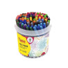 Jovi Felt Pens Bote con 120 Rotuladores Surtido Punta de 2mm - Tinta de Gran Fijacion - Capuchon