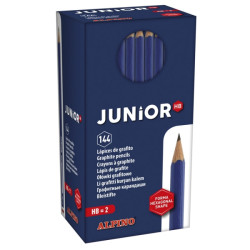 Alpino Junior Pack de 144 Lapices de HB con Cabecilla
