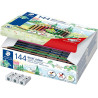 Staedtler Noris Colour 185 Pack de 144 Lapices Hexagonales de Colores
