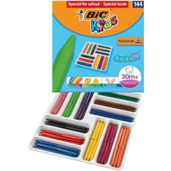 Bic Kids Plastidecor Triangle Caja de 144 Lapices de Cera