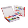 Carioca Jumbo School Box Pack de 144 Rotuladores Varios Punta Maxi 6mm Bloqueada - Tinta
