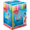 Maped Color`Peps Longlife School Pack de 72 Rotuladores con Punta Media Bloqueada 3.7mm Surtido