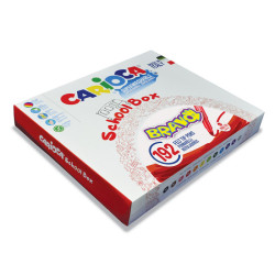 Carioca Bravo Pack de 192 Rotuladores Varios Punta Maxi 6mm Bloqueada - Cuerpo Octogonal Maxi