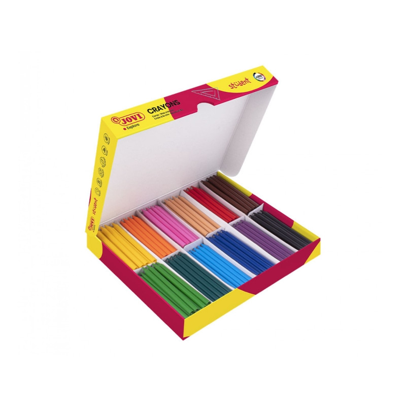 Jovi Crayons Student Caja de 300 Ceras Plasticas