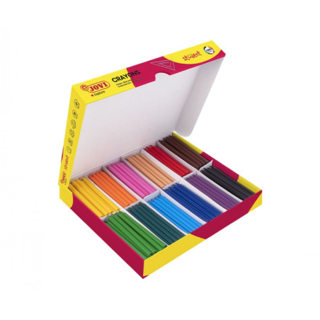 Jovi Crayons Student Caja de 300 Ceras Plasticas