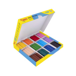 Jovi Jumbo Easy Grip Caja de 300 Ceras Triangulares
