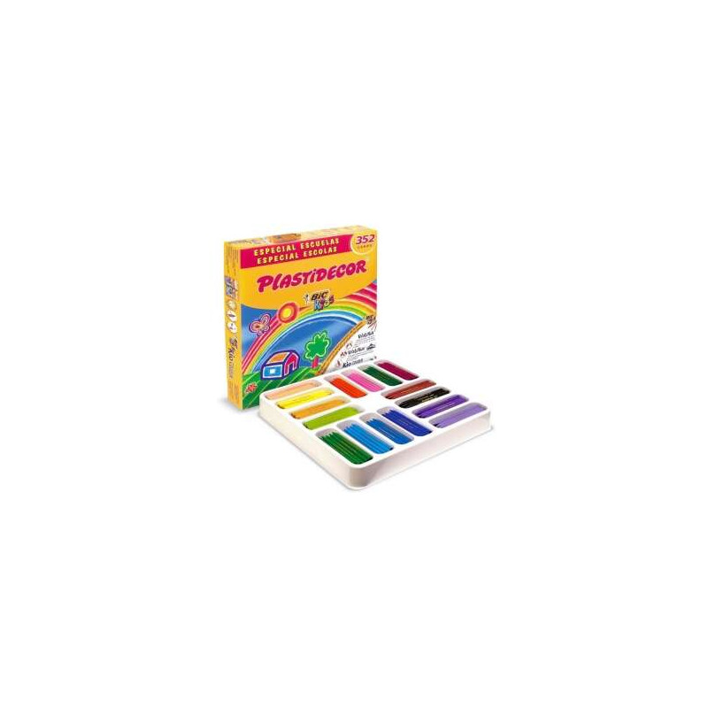 Bic Kids Plastidecor Caja de 352 Lapices de Cera