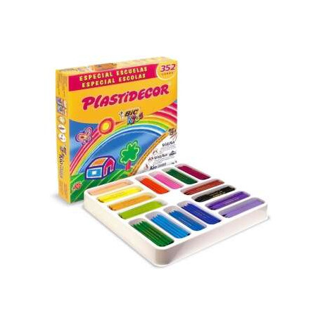 Bic Kids Plastidecor Caja de 352 Lapices de Cera