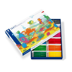 Staedtler Noris Jumbo 340 Pack de 144 Rotuladores Jumbo