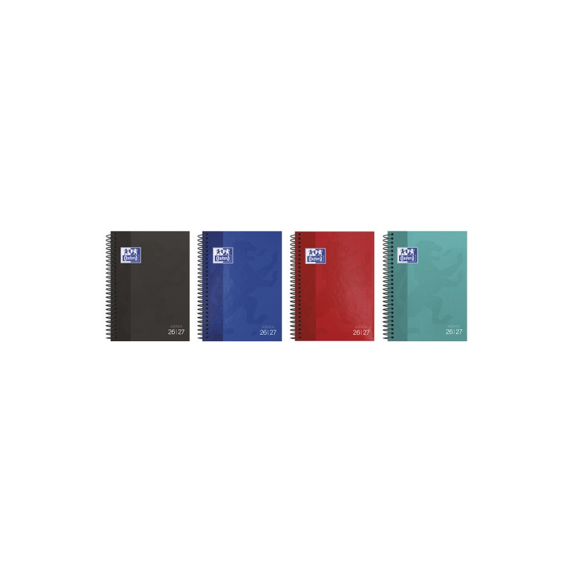 Oxford School Agenda Escolar con Espiral (8u.)