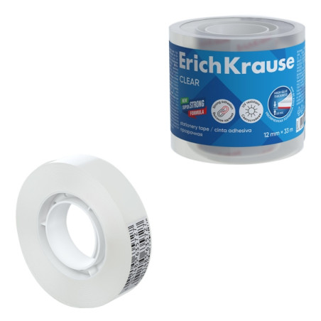 ErichKrause Clear Cinta Adhesiva (4u.)