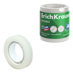 ErichKrause Cinta Adhesiva Invisible 12mmx20m (4u.)