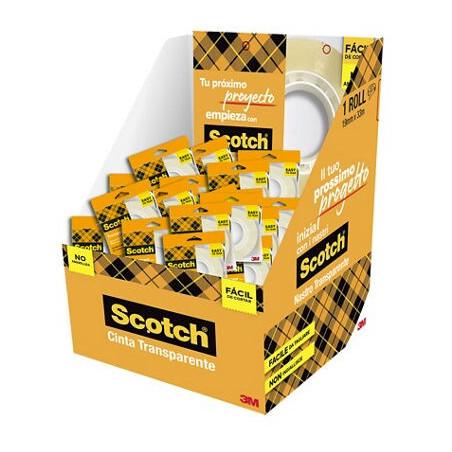 Scotch 508 Cinta Adhesiva 19mm x 33m (48u.)