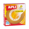 Apli Cinta Adhesiva de Doble Cara 15 mm x 10 m